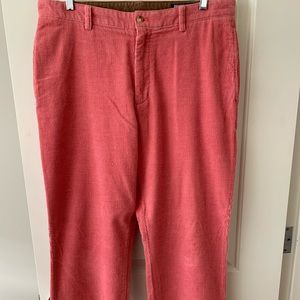 Vineyard Vines Men’s Salmon colored Corduroy Pants